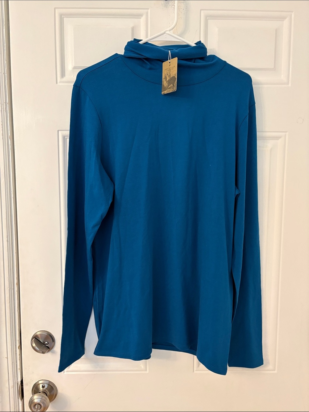 NEW Peruvian Connection Pima Cotton Extreme T-Neck size XL